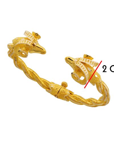 Altın Koç Kelepçe Bileklik / 14 Ayar resmi