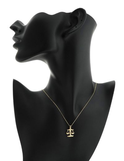 Koç Burcu Altın Kolye / 14 Ayar resmi