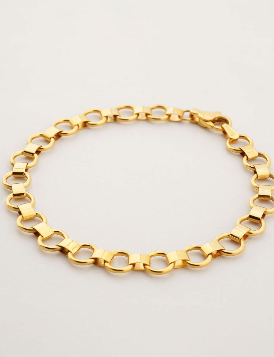 Halka Tasarım Altın Bileklik-22 Ayar resmi