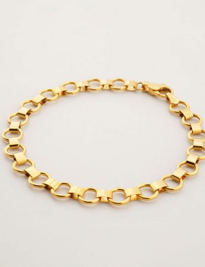 Halka Tasarım Altın Bileklik-22 Ayar resmi