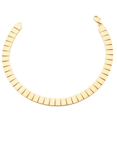 22 Ayar Altın Bileklik Dikdörtgen Baklalı resmi