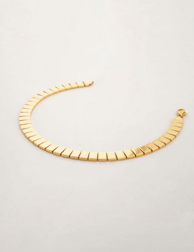 22 Ayar Altın Bileklik Dikdörtgen Baklalı resmi