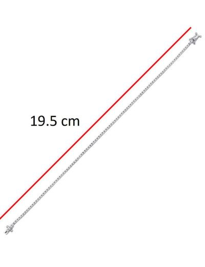 1.23ct (E-F vs) Pırlanta Suyolu Bileklik