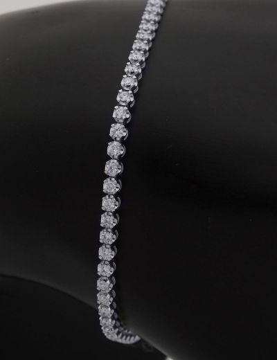 1.71ct (G-H vs) Pırlanta Su Yolu Bileklik