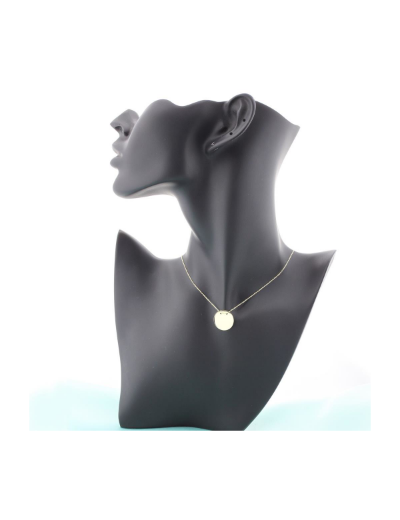 14 Ayar Altın Plaka Kolye resmi