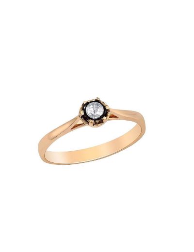 0.06 Karat Elmas Tektaş Yüzük EY3451-3